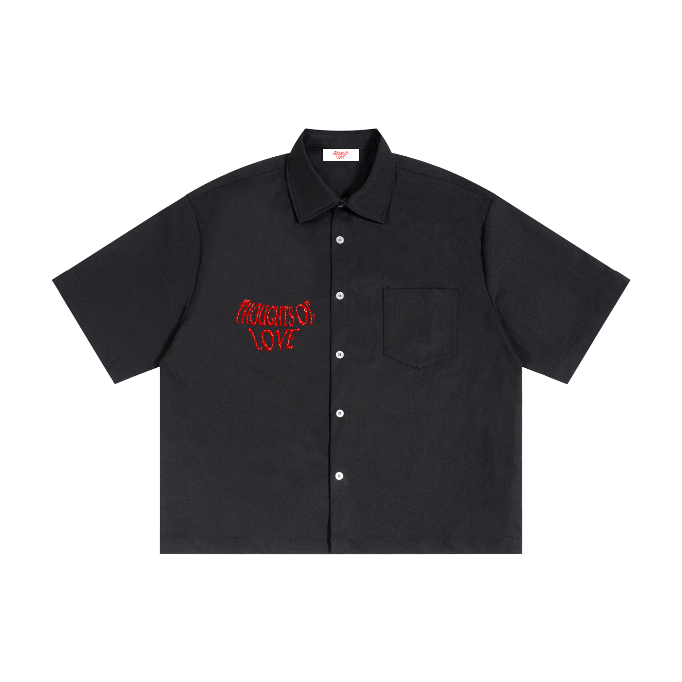 "THOUGHTS OF PAISLEY"  LOVE SHORT SLEEVE SHIRT