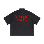"THOUGHTS OF PAISLEY"  LOVE SHORT SLEEVE SHIRT