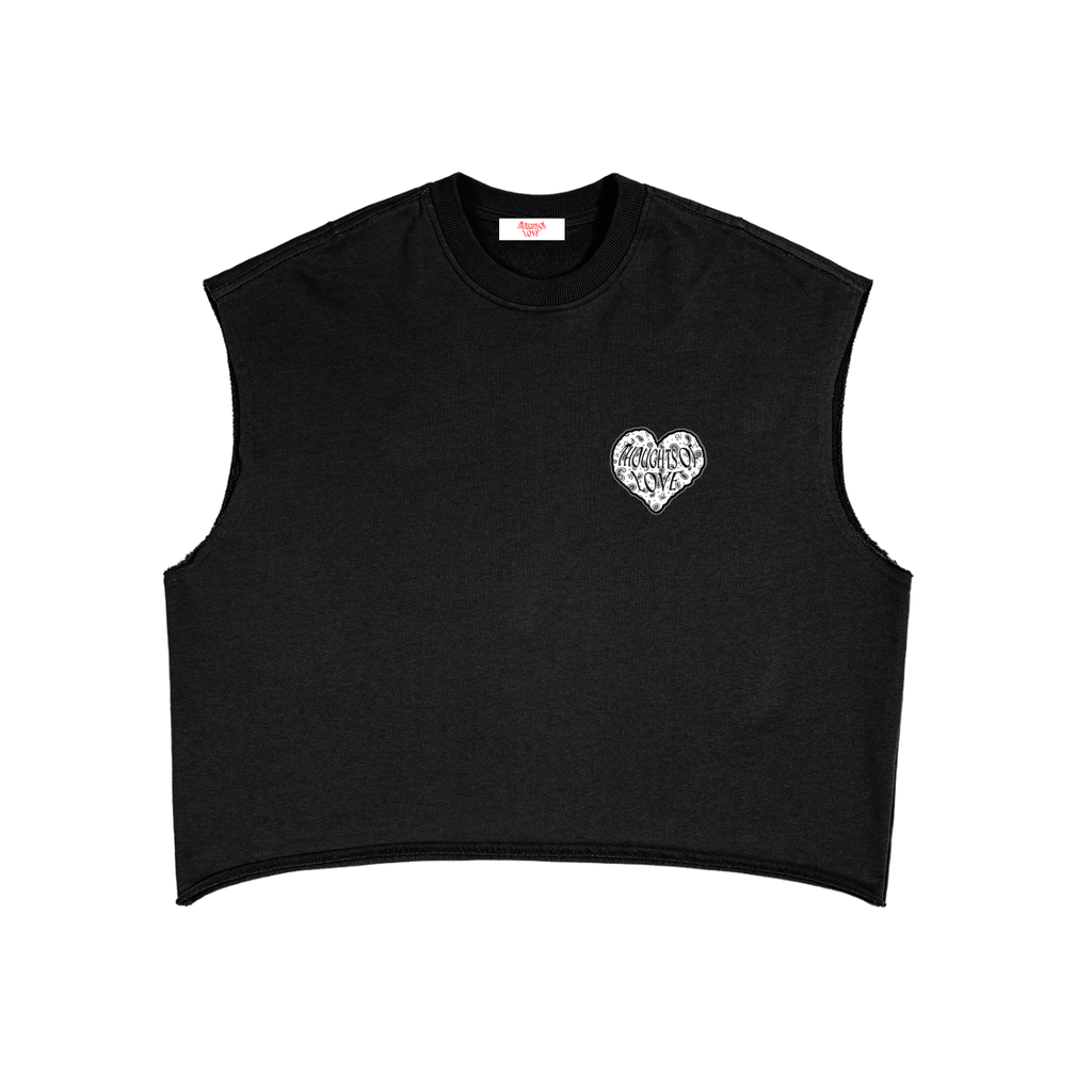 "THOUGHTS OF PAISLEY" SLEEVELESS TEE