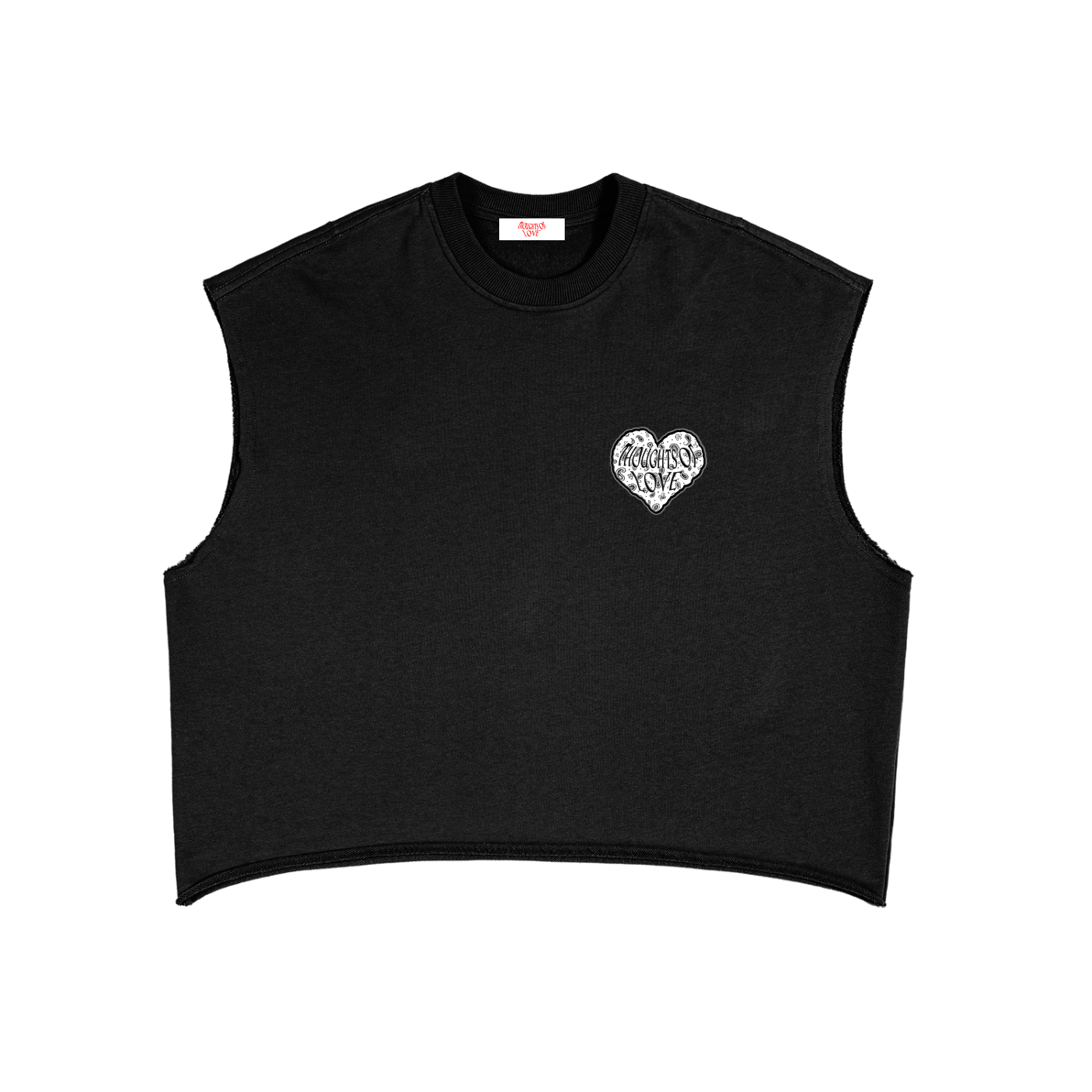 "THOUGHTS OF PAISLEY" SLEEVELESS TEE