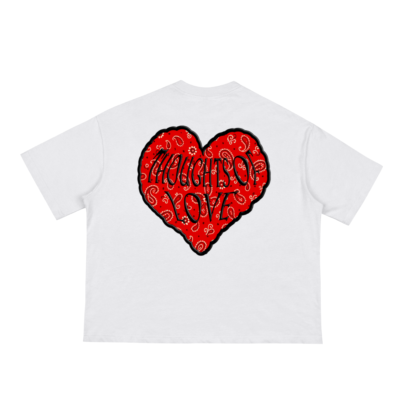 "THOUGHTS OF PAISLEY" TEE