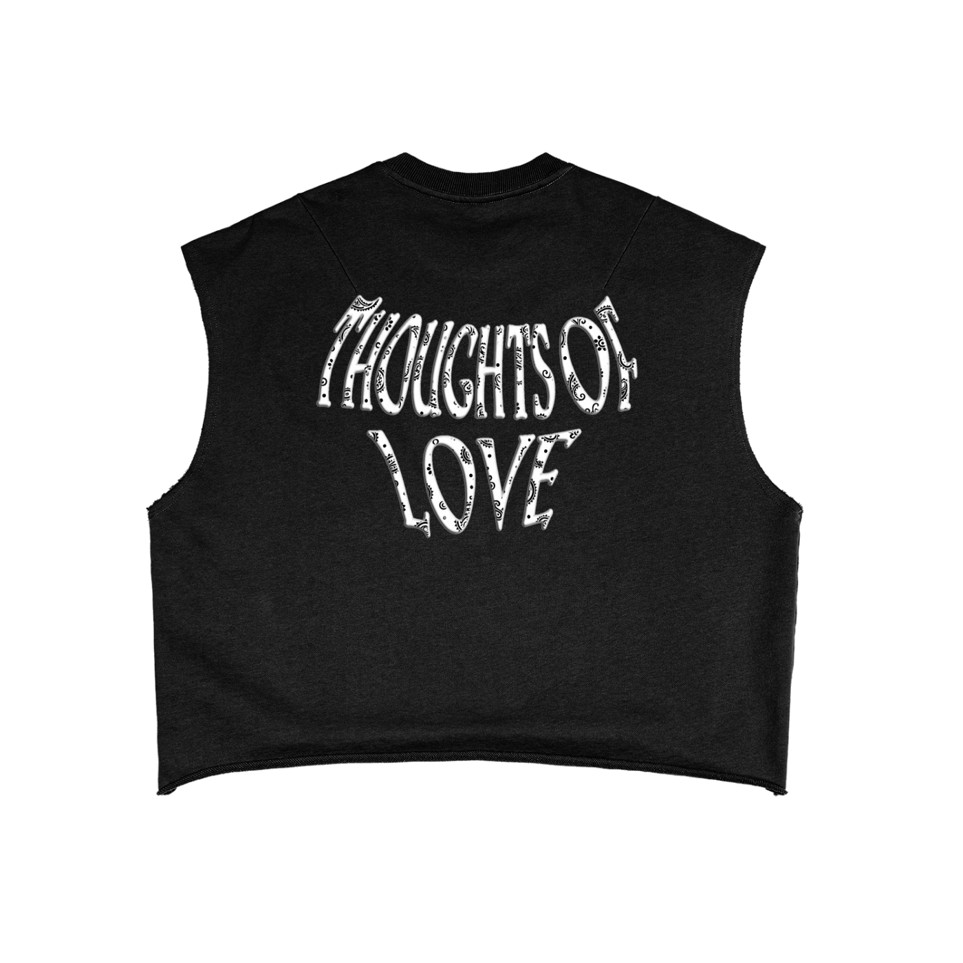 "THOUGHTS OF PAISLEY" SLEEVELESS TEE